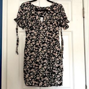 Nasty Gal puff sleeve mini dress new with tags